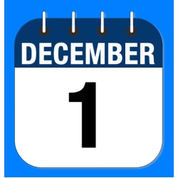 December 01.