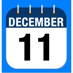 December 11.