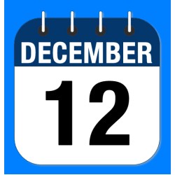 December 12.