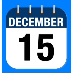 December 15.