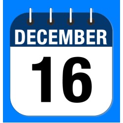 December 16.