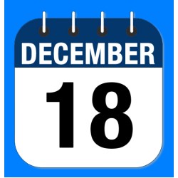 December 18.