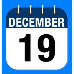 December 19.