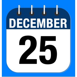 December 25.