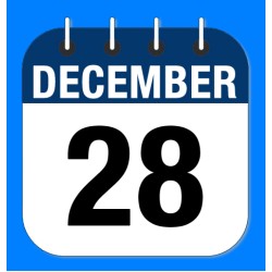 December 28.