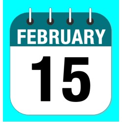 February 15.