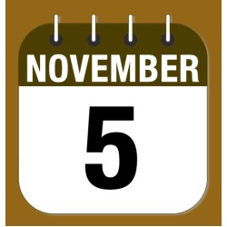 November 05.