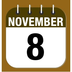 November 08.