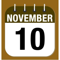 November 10.