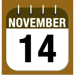 November 14.