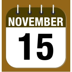 November 15.