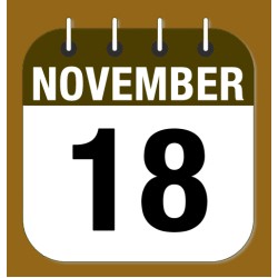 November 18.