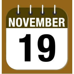 November 19.