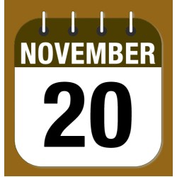 November 20.