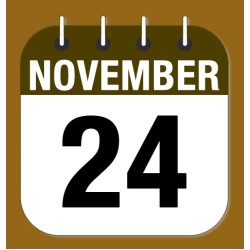 November 24.