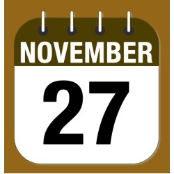 November 27.