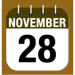 November 28.