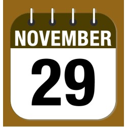 November 29.