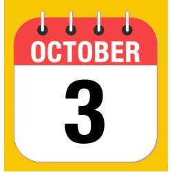 October 03.