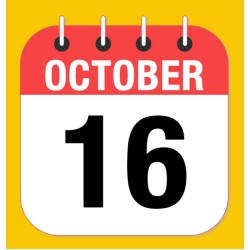 October 16.