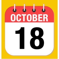 October 18.