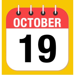 October 19.