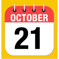 October 21.