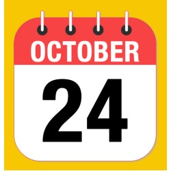 October 24.