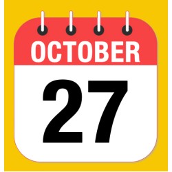 October 27.