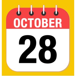 October 28.