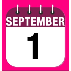 September 01.